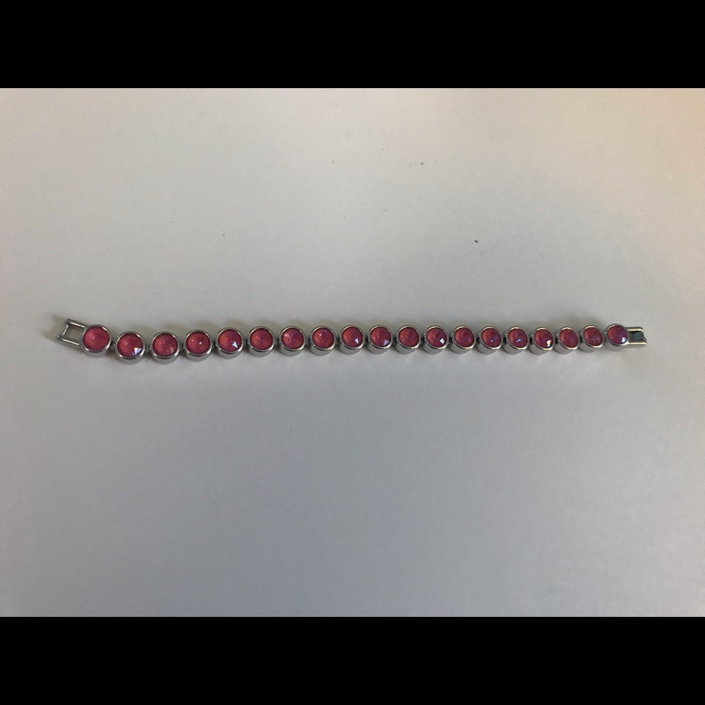 Touchstone Crystal bracelet in Lotus Pink